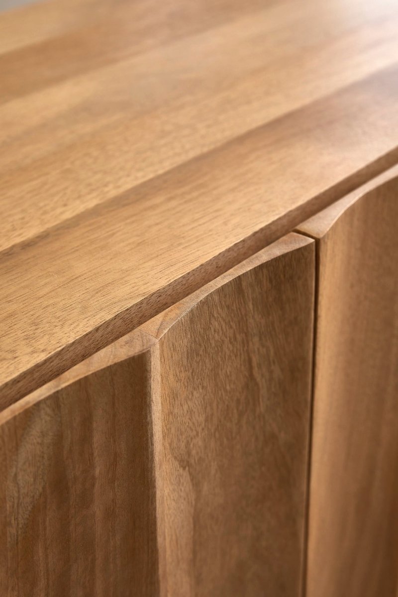 Ezra Mango Wood TV Unit - Exclusivia