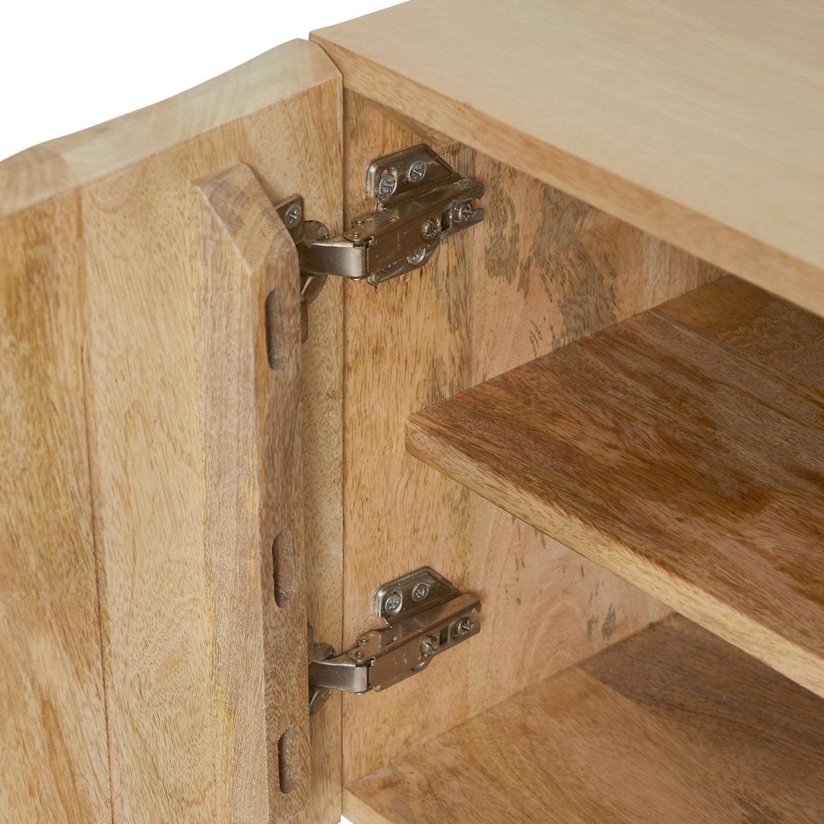 Ezra Mango Wood TV Unit - Exclusivia