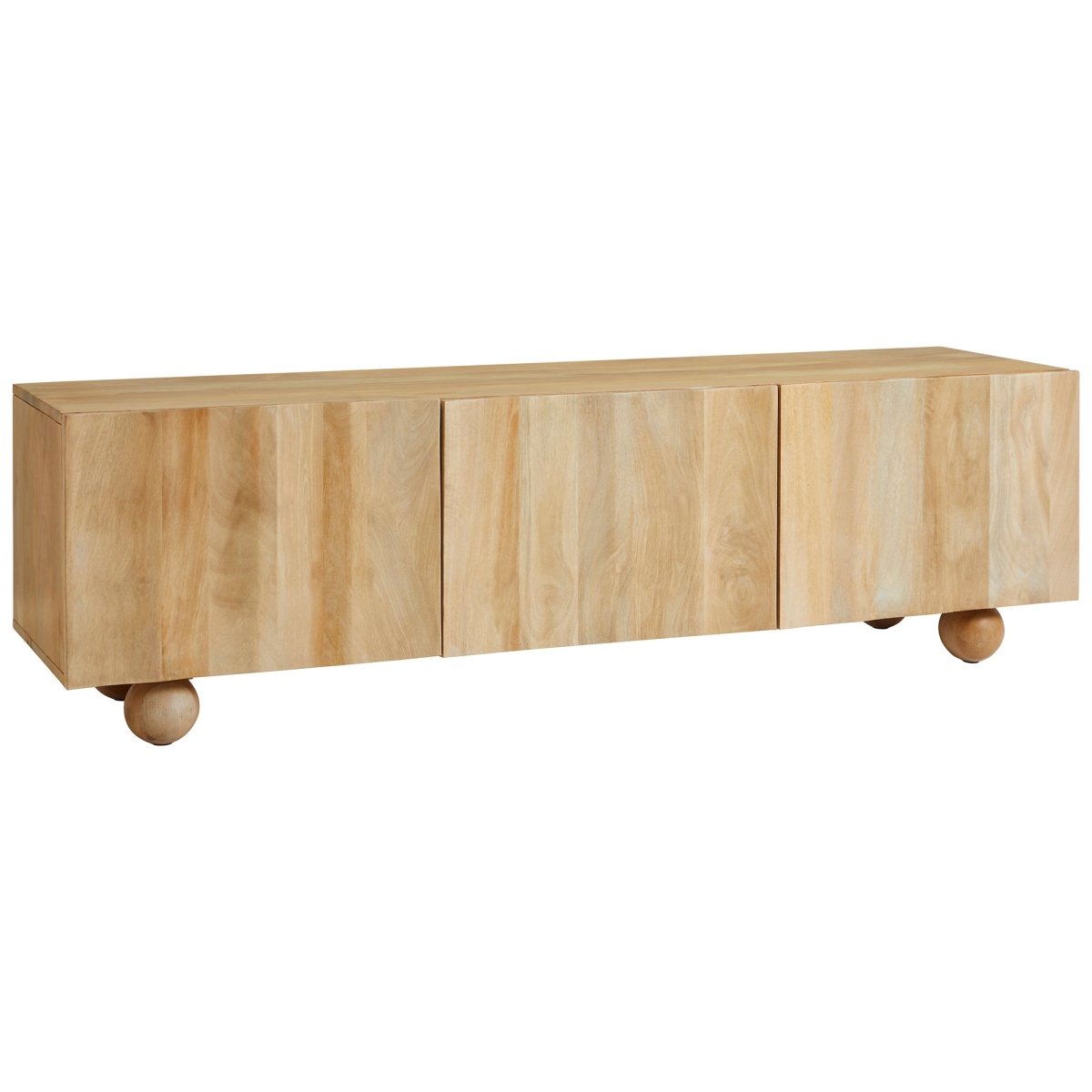 Ezra Mango Wood TV Unit - Exclusivia