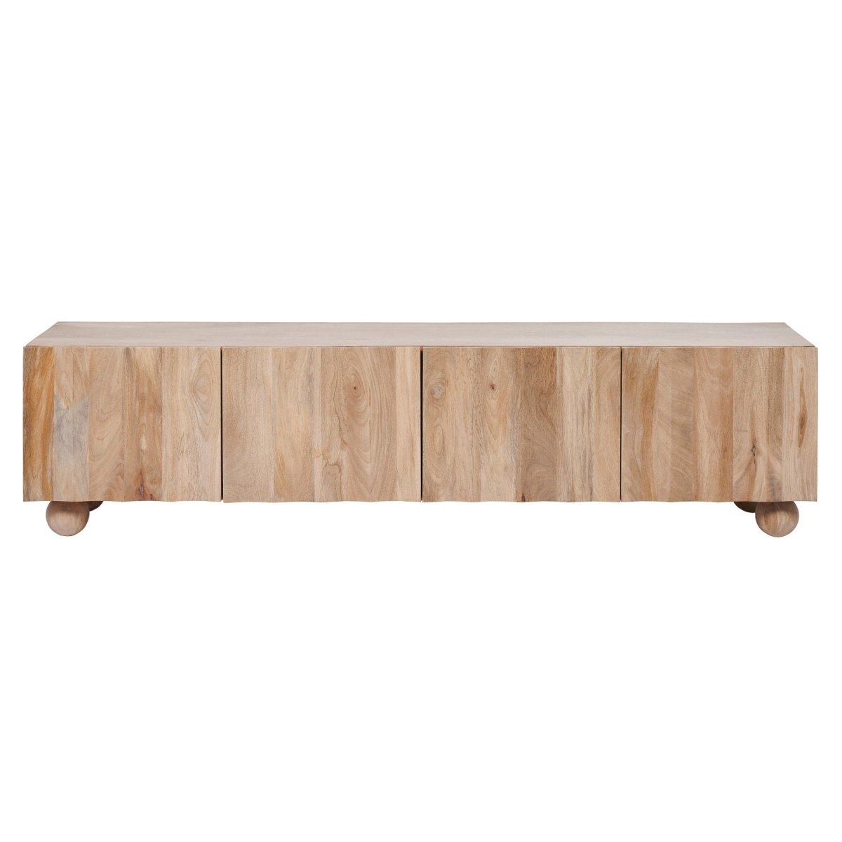 Ezra Mango Wood TV Unit - Exclusivia