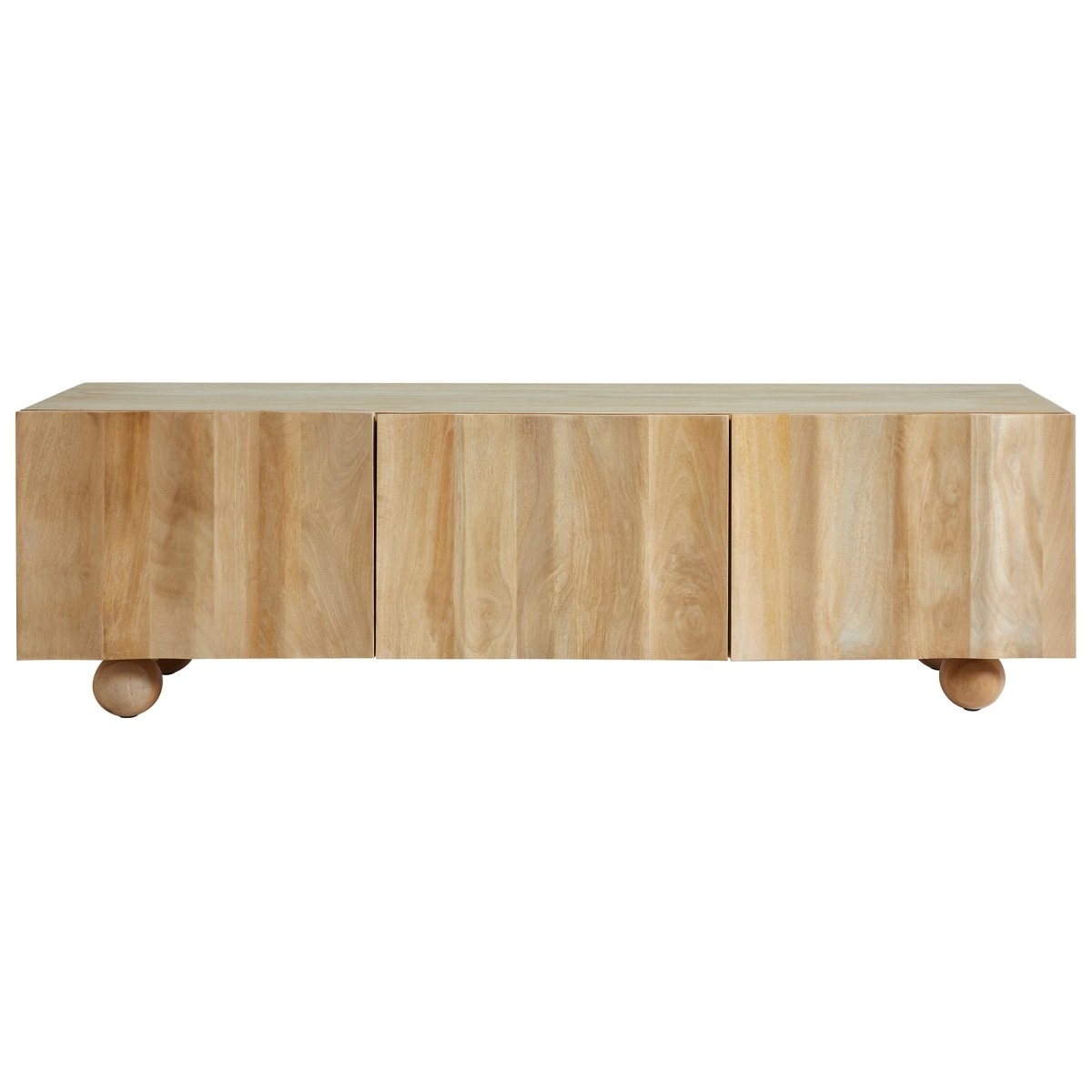 Ezra Mango Wood TV Unit - Exclusivia