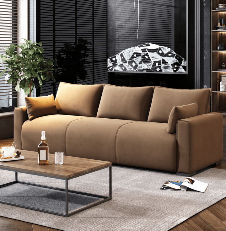Fenna Modern Leathaire Sofa - Exclusivia