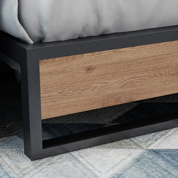 Ferris Industrial Pine Bedframe - Exclusivia