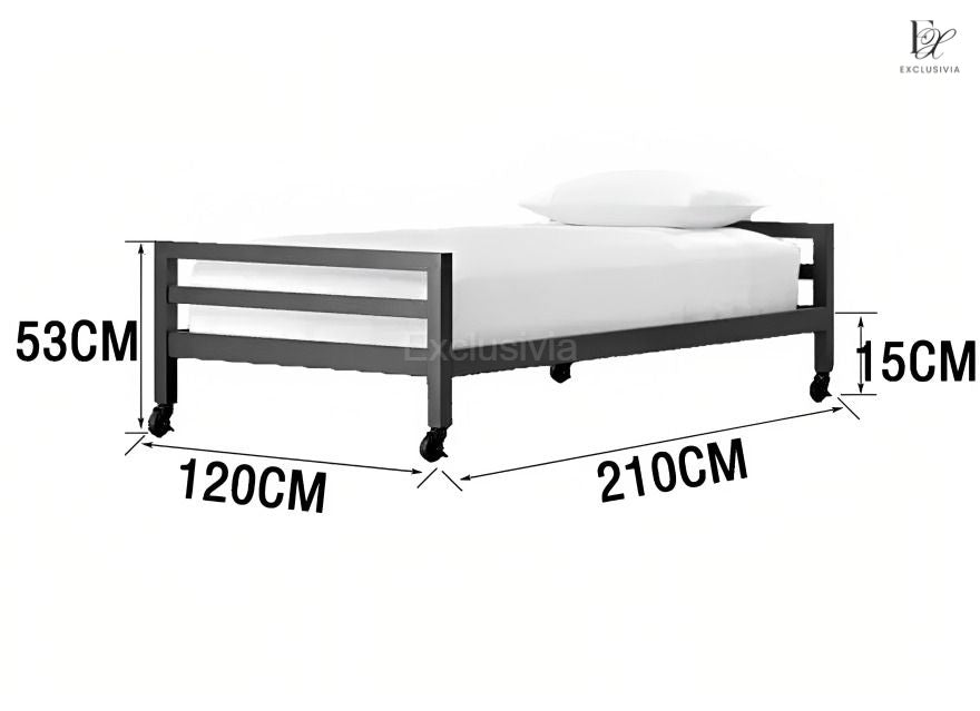 FEXLOX Industrial Study Table Bunk Bed, Study bunk bed, loft bed - Exclusivia