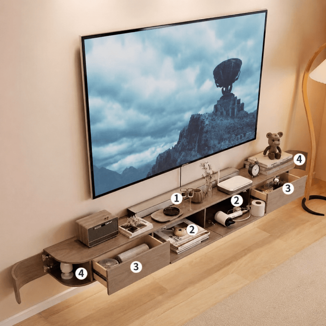 Fiora Floating TV Console - Exclusivia