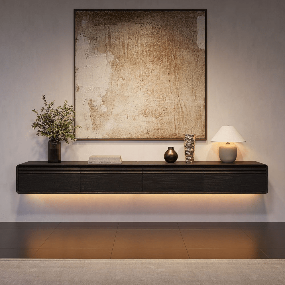 Float Mid - Century Floating TV Console - Exclusivia