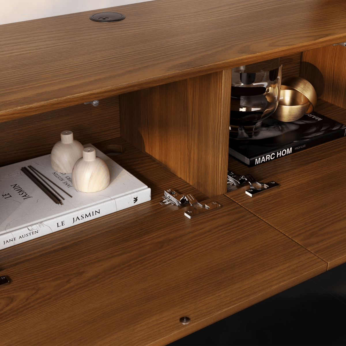 Float Mid - Century Floating TV Console - Exclusivia