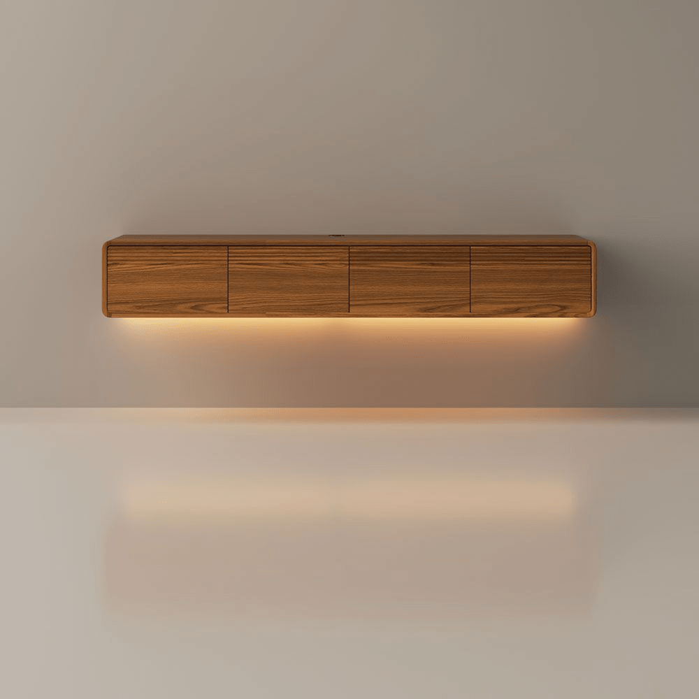 Float Mid - Century Floating TV Console - Exclusivia