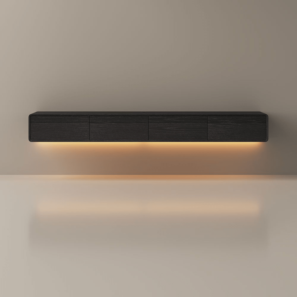 Float Mid - Century Floating TV Console - Exclusivia