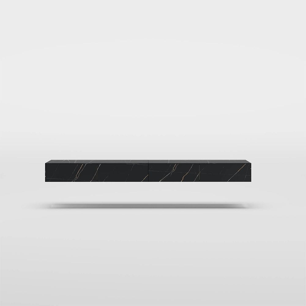 Float Modern Sintered Stone Floating TV Console - Exclusivia