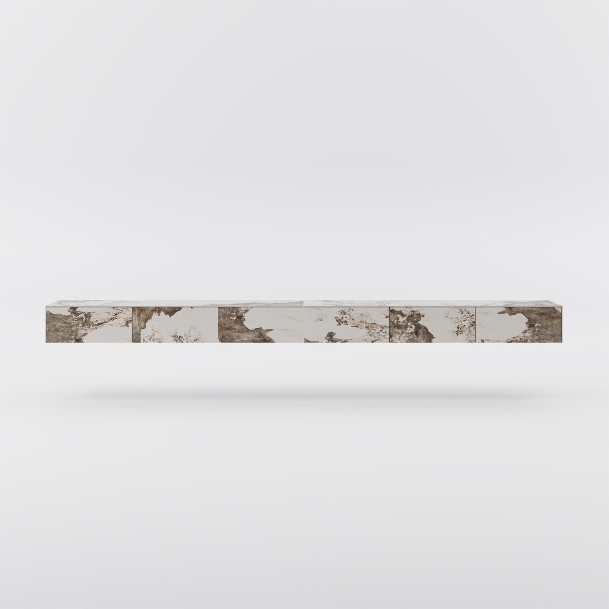 Float Modern Sintered Stone Floating TV Console - Exclusivia
