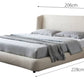 FLUPO Modern Fabric Bedframe - Exclusivia