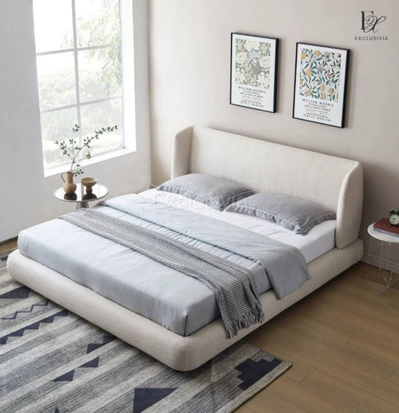 FLUPO Modern Fabric Bedframe - Exclusivia