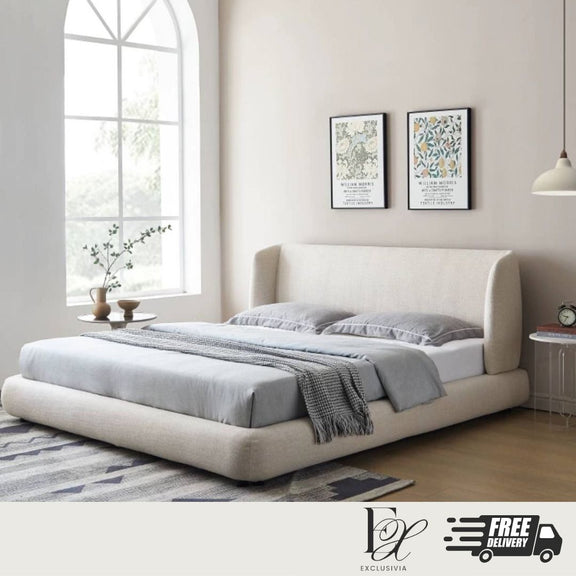 FLUPO Modern Fabric Bedframe - Exclusivia