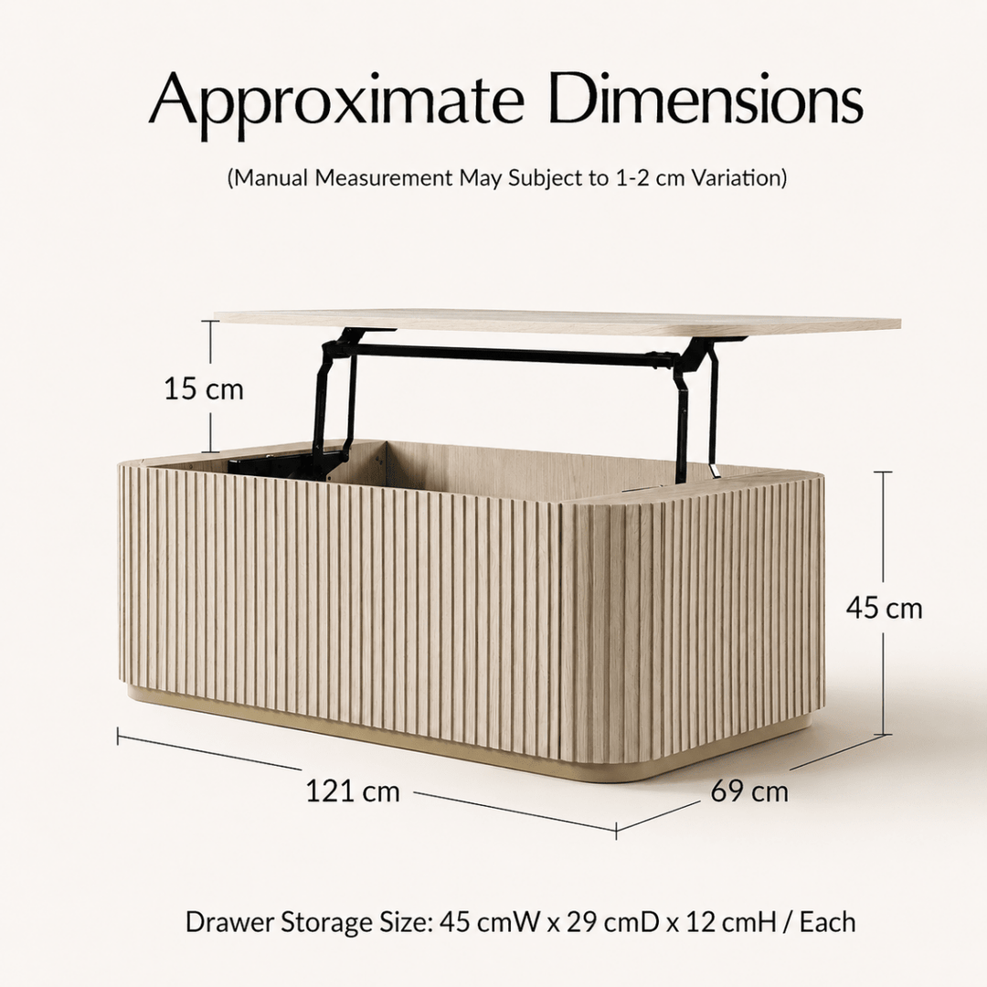 Flux Lift - Top Coffee Table - Exclusivia