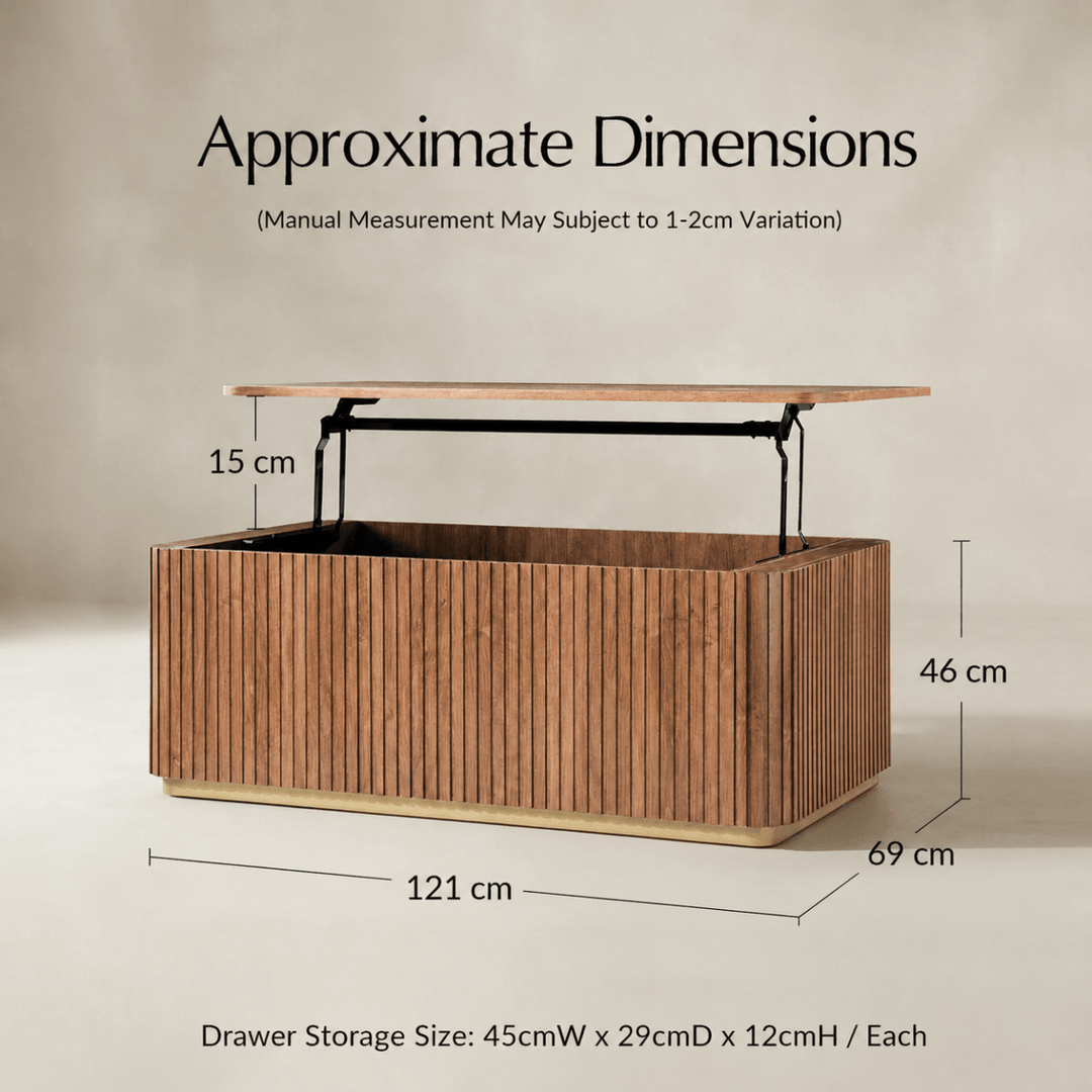 Flux Lift - Top Coffee Table - Exclusivia