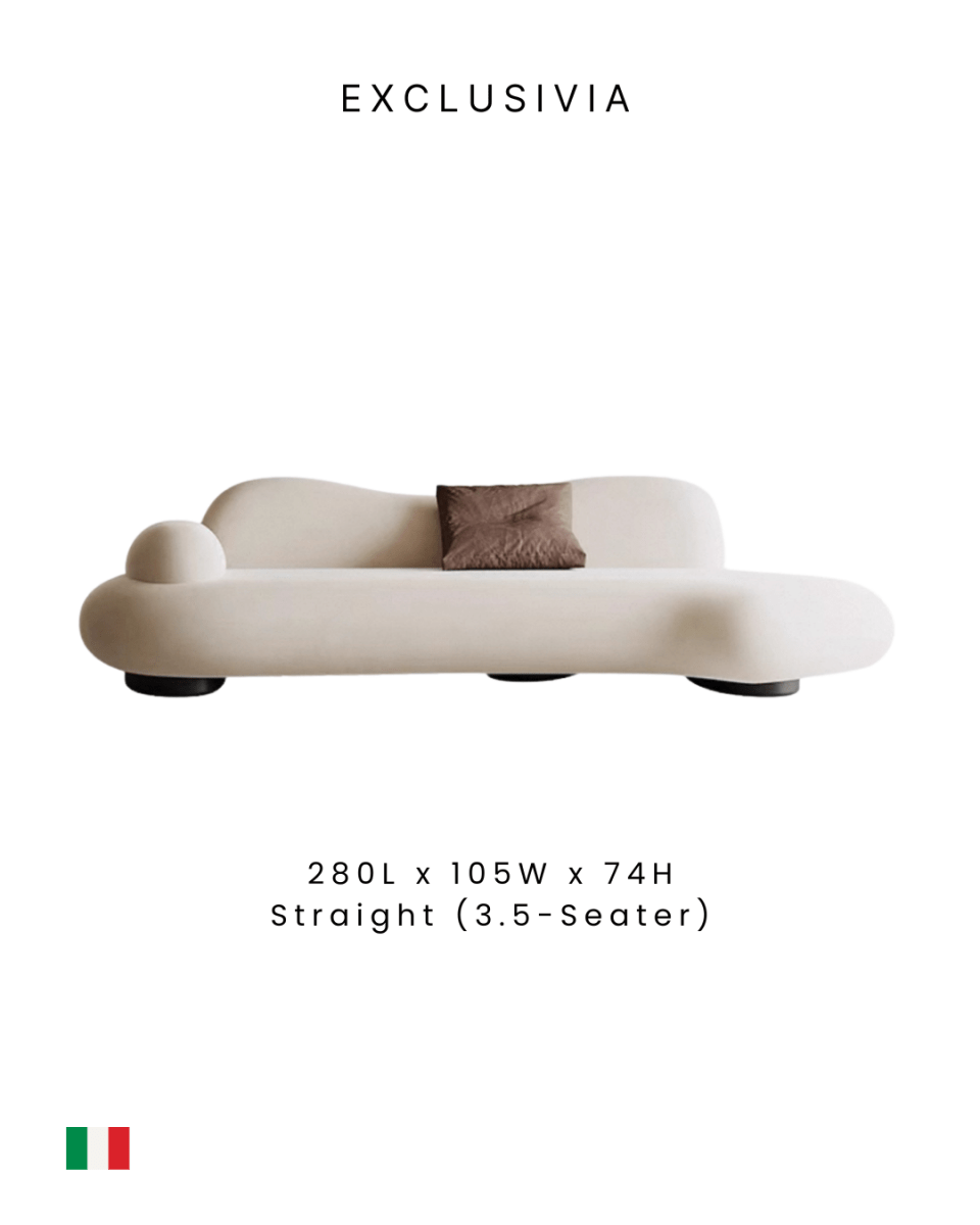 FORMA Curved Italian Sofa - Exclusivia
