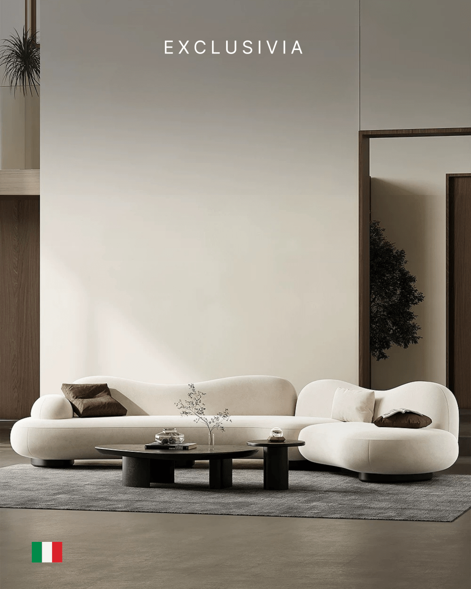 FORMA Curved Italian Sofa - Exclusivia