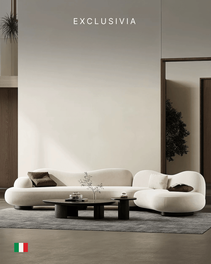 FORMA Curved Italian Sofa - Exclusivia