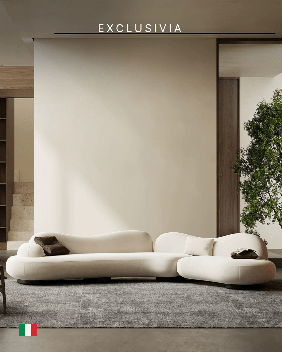 FORMA Curved Italian Sofa - Exclusivia