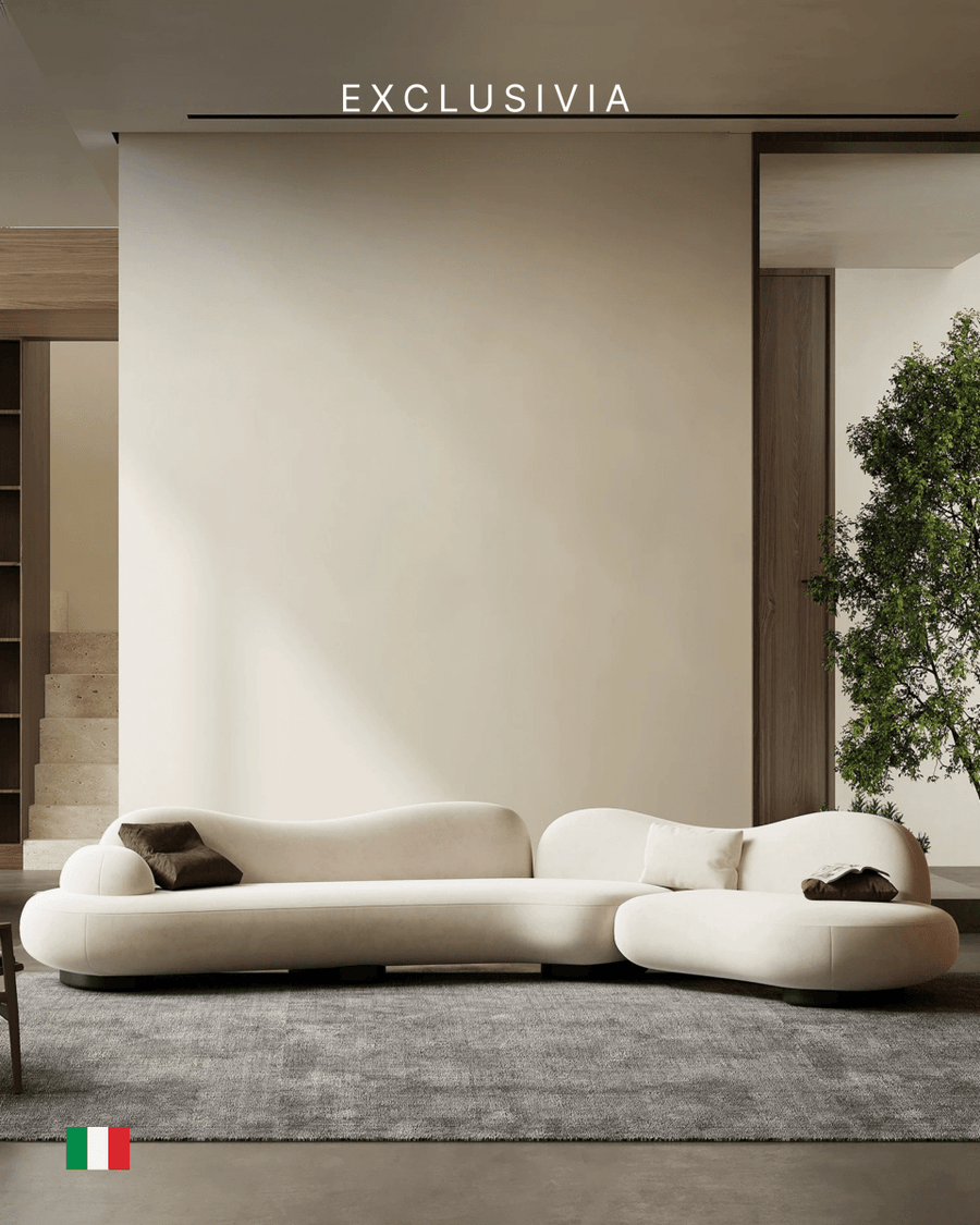 FORMA Curved Italian Sofa - Exclusivia