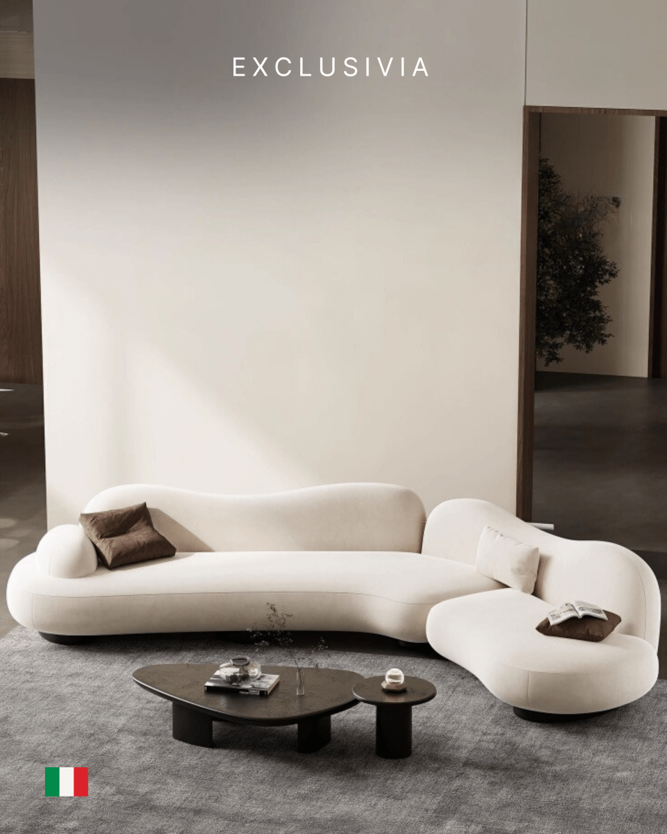 FORMA Curved Italian Sofa - Exclusivia