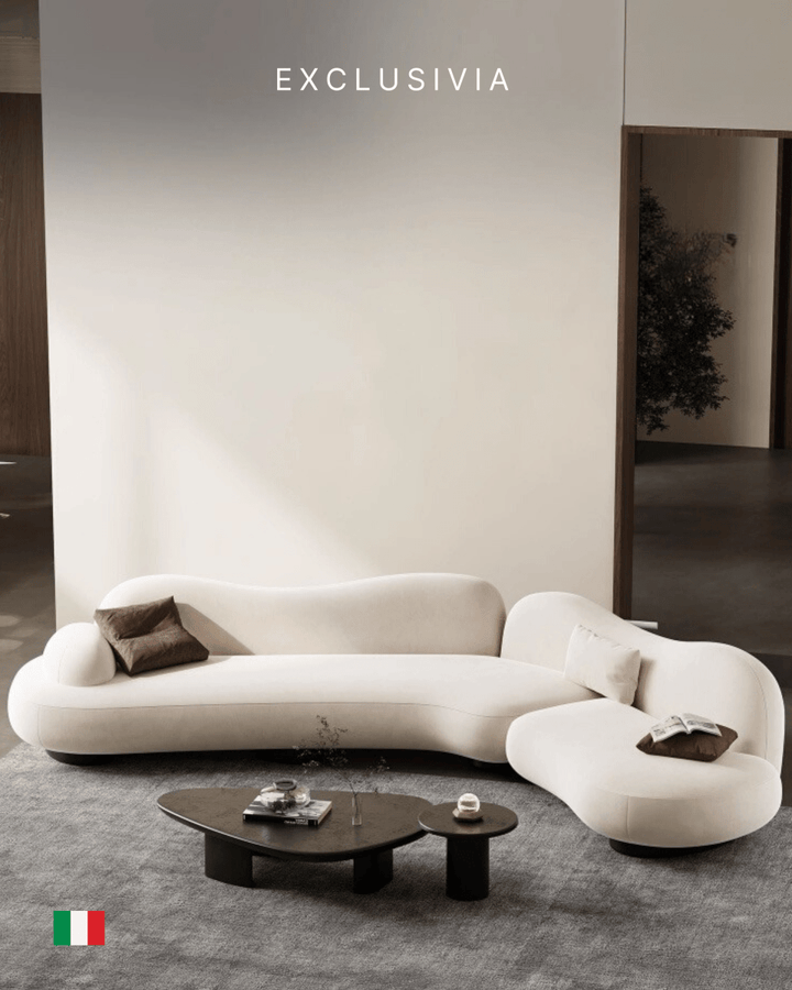 FORMA Curved Italian Sofa - Exclusivia