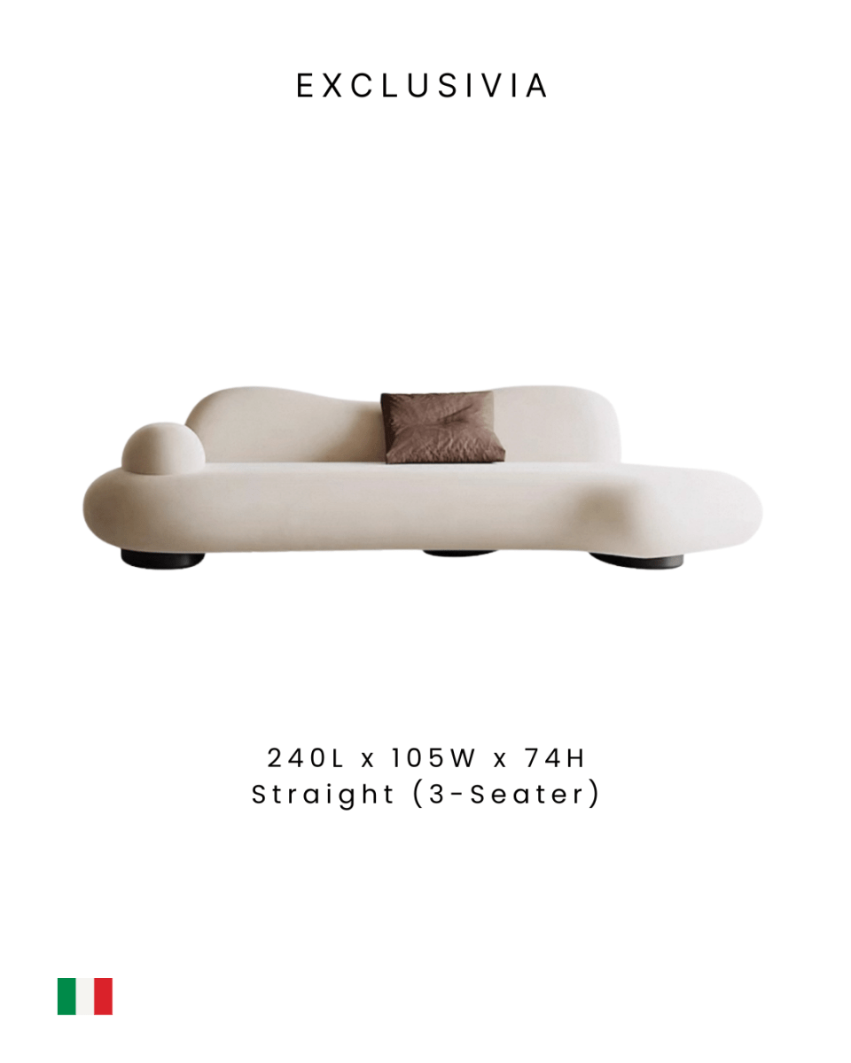 FORMA Curved Italian Sofa - Exclusivia