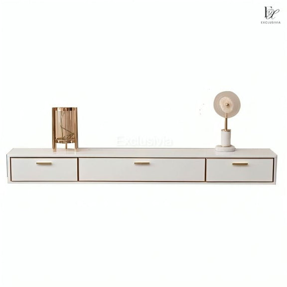 FOSSETT Modern Wall TV Console - Exclusivia