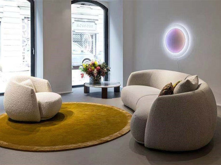 Gisla Performance Boucle Curve Sofa - Exclusivia