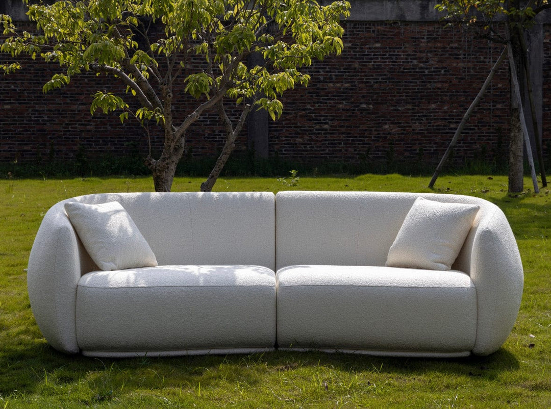 Gisla Performance Boucle Curve Sofa - Exclusivia