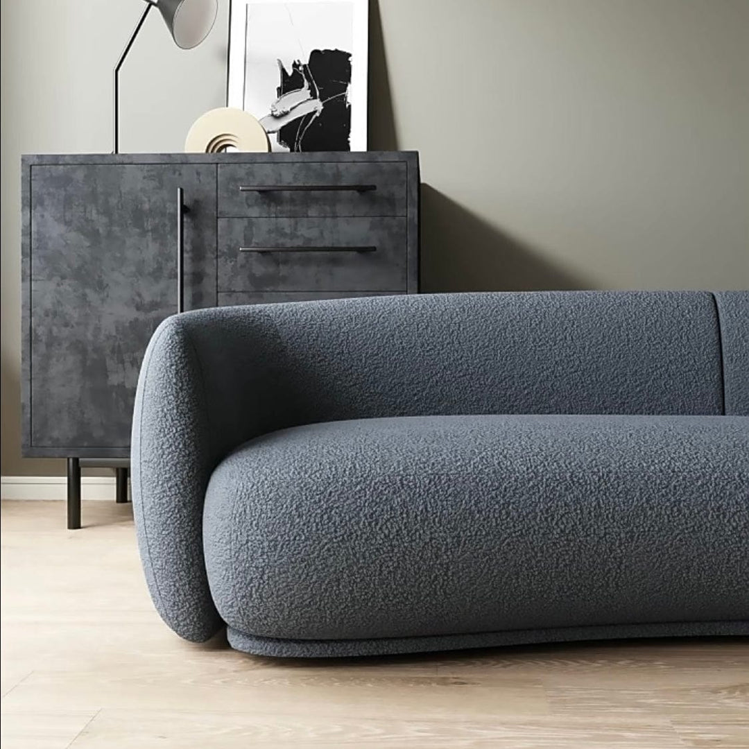 Gisla Performance Boucle Curve Sofa - Exclusivia