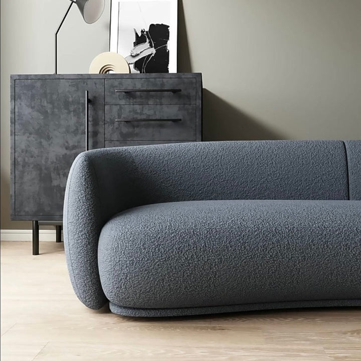Gisla Performance Boucle Curve Sofa - Exclusivia