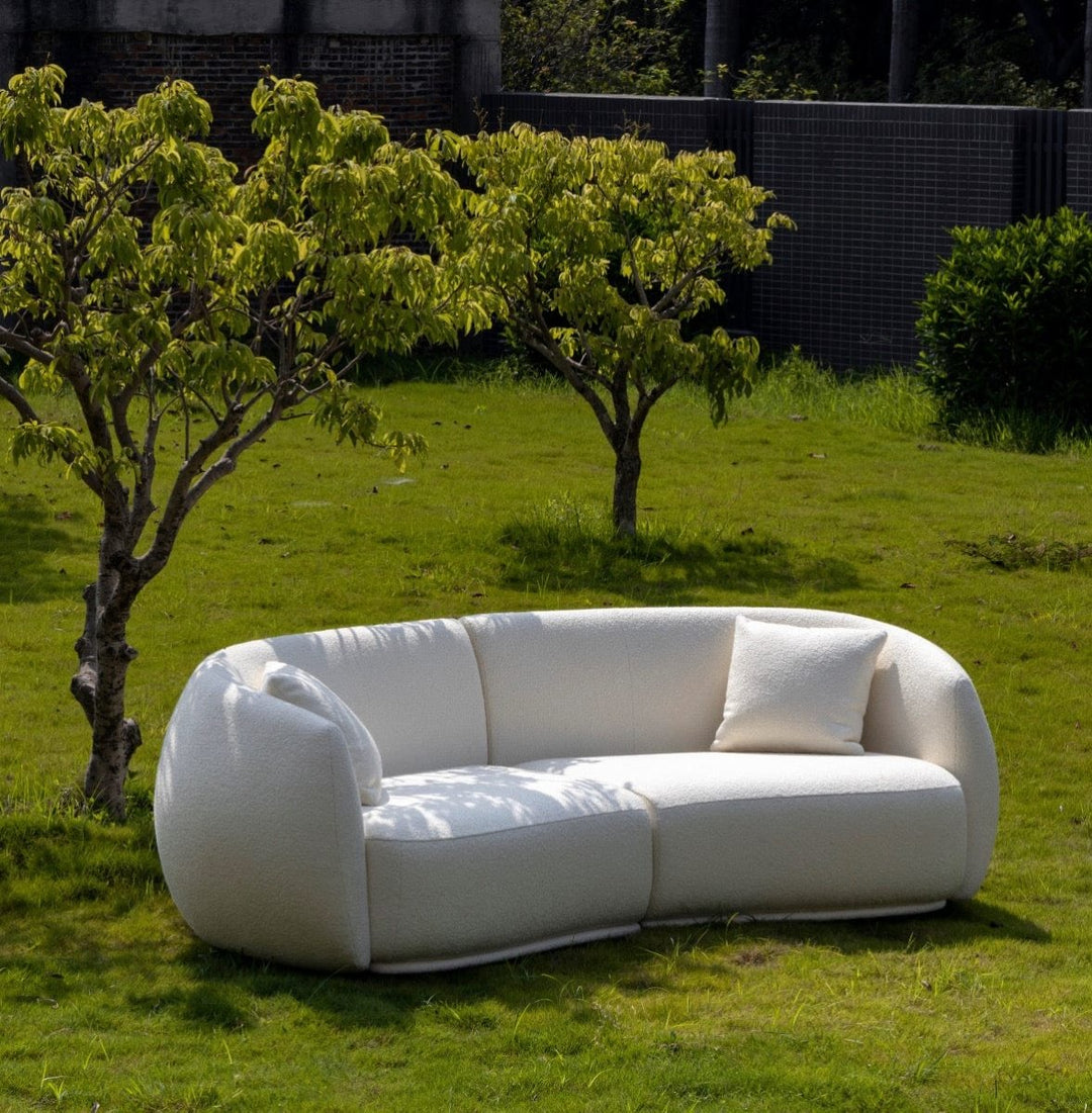 Gisla Performance Boucle Curve Sofa - Exclusivia