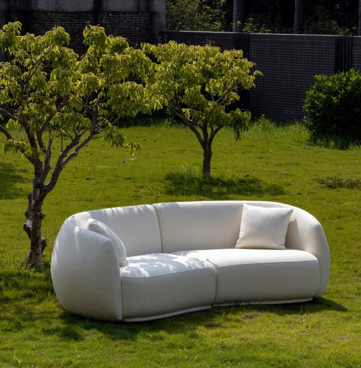 Gisla Performance Boucle Curve Sofa - Exclusivia