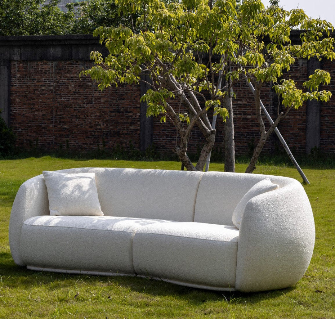 Gisla Performance Boucle Curve Sofa - Exclusivia
