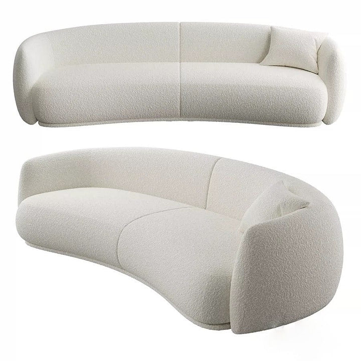 Gisla Performance Boucle Curve Sofa - Exclusivia