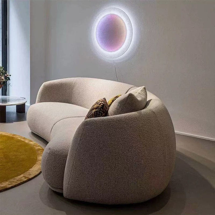 Gisla Performance Boucle Curve Sofa - Exclusivia