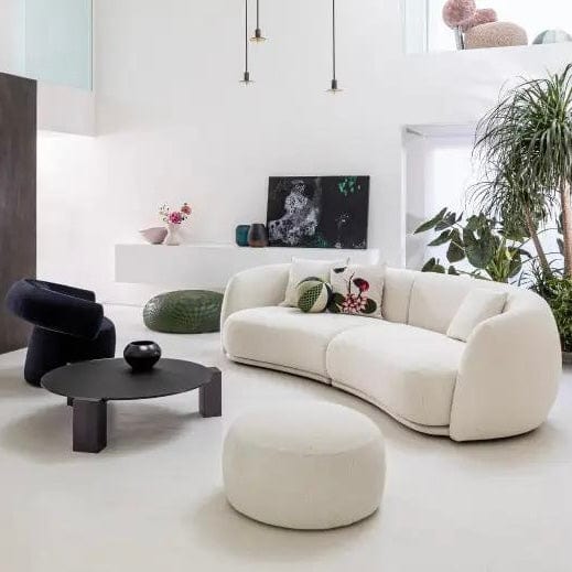 Gisla Performance Boucle Curve Sofa - Exclusivia