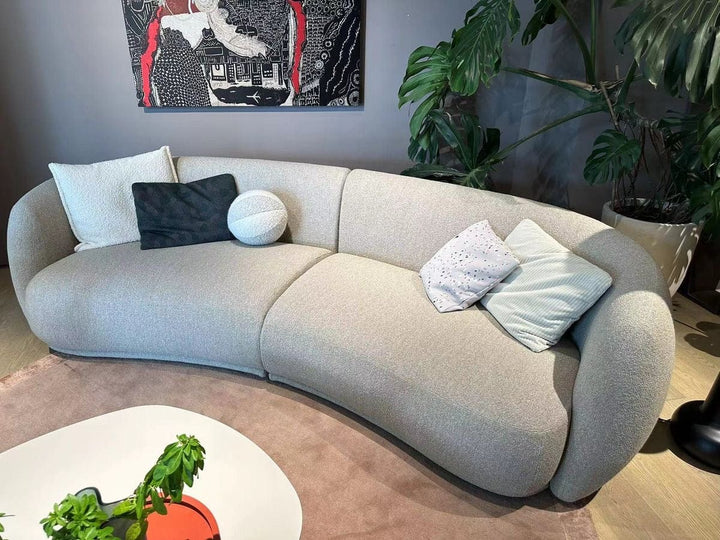 Gisla Performance Boucle Curve Sofa - Exclusivia