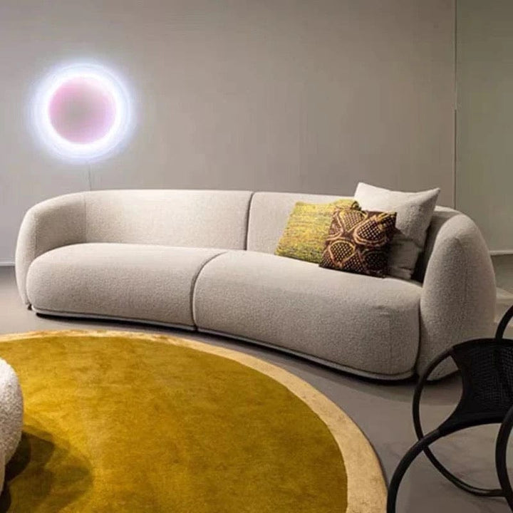 Gisla Performance Boucle Curve Sofa - Exclusivia