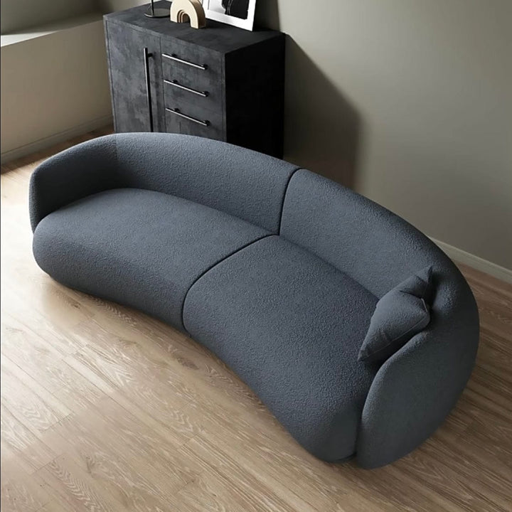 Gisla Performance Boucle Curve Sofa - Exclusivia