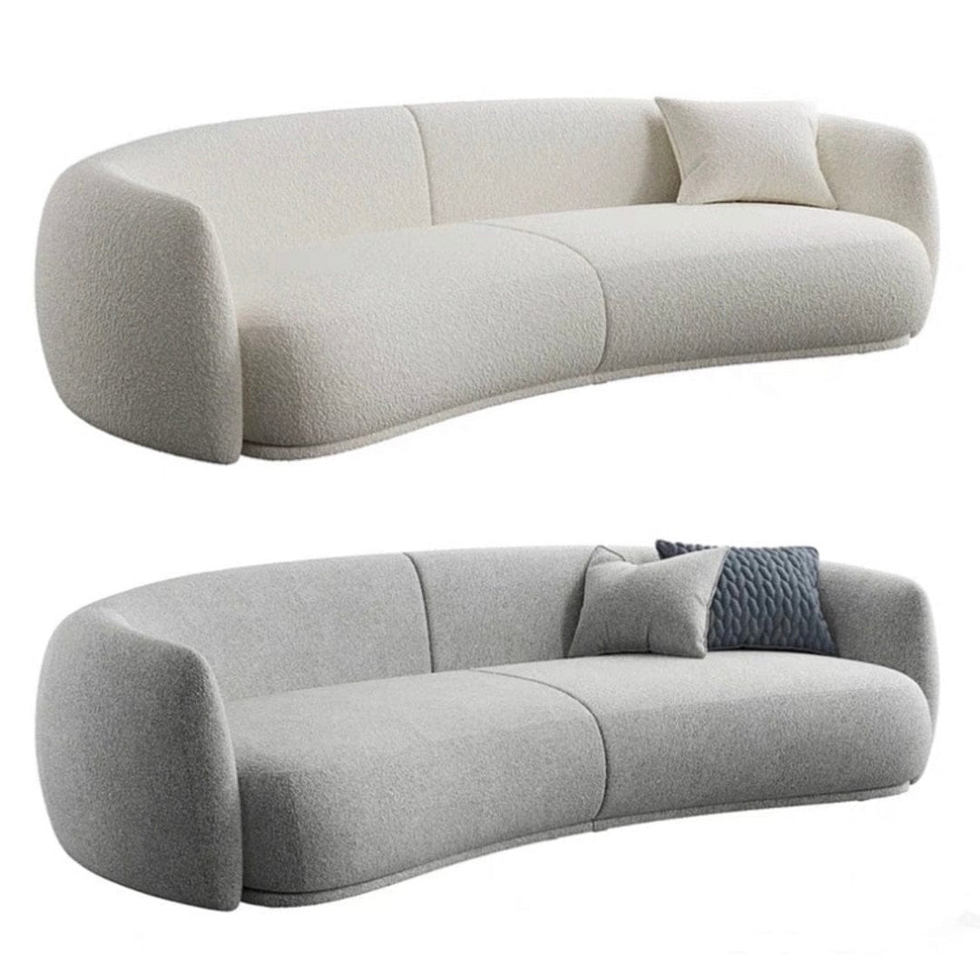 Gisla Performance Boucle Curve Sofa - Exclusivia