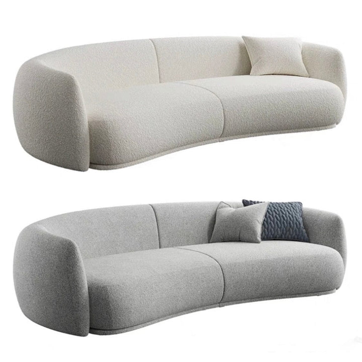 Gisla Performance Boucle Curve Sofa - Exclusivia