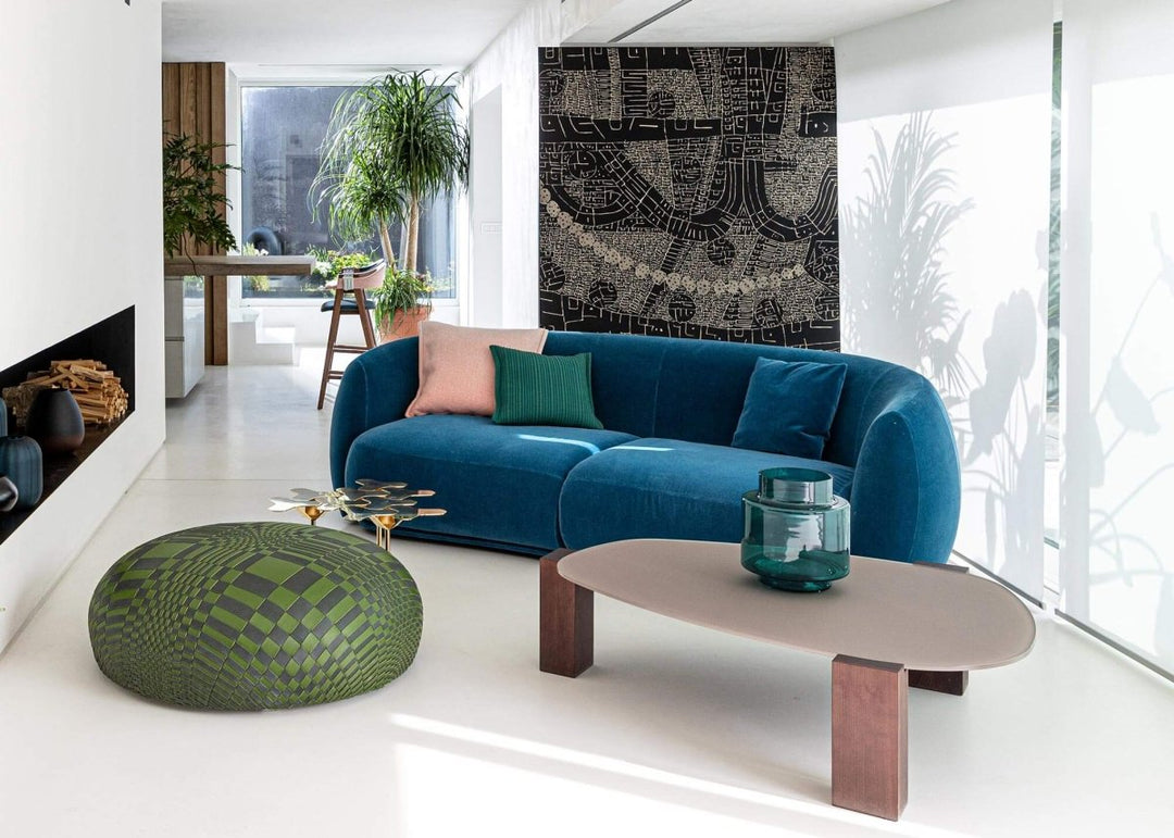 Gisla Performance Boucle Curve Sofa - Exclusivia