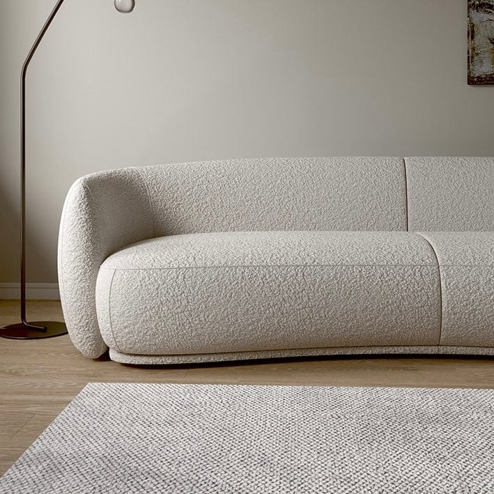 Gisla Performance Boucle Curve Sofa - Exclusivia