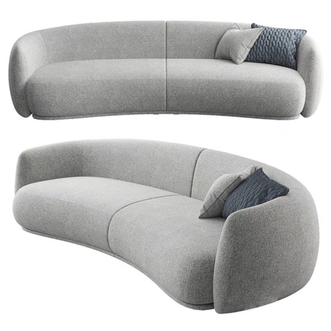 Gisla Performance Boucle Curve Sofa - Exclusivia