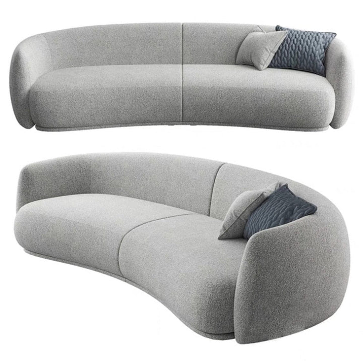 Gisla Performance Boucle Curve Sofa - Exclusivia