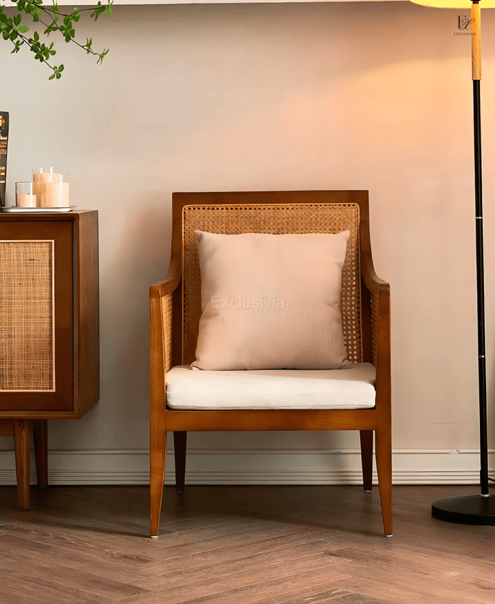 GLOO Rattan wooden chair - Exclusivia