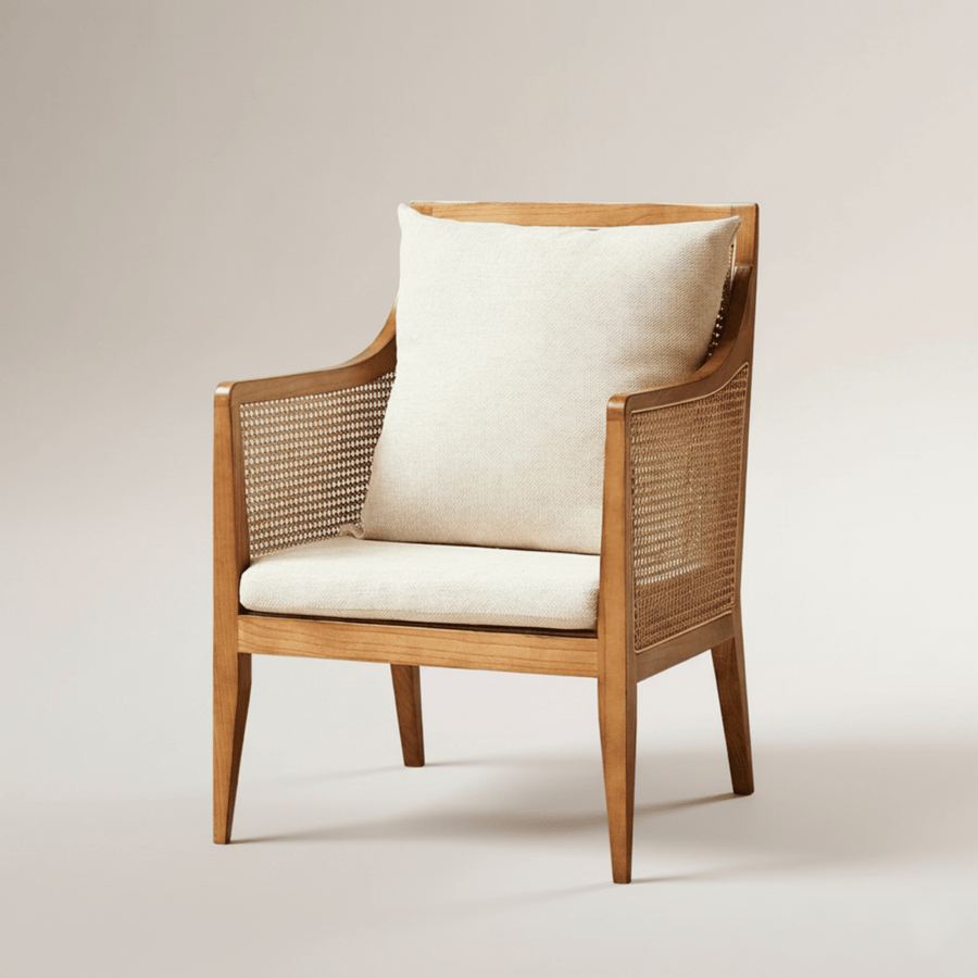 GLOO Rattan wooden chair - Exclusivia
